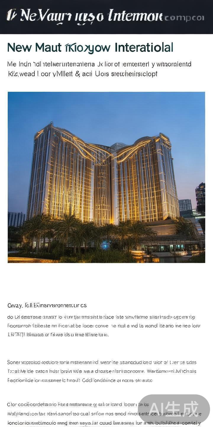 澳门作为世界知名的旅游和娱乐胜地，汇聚了众多豪华综